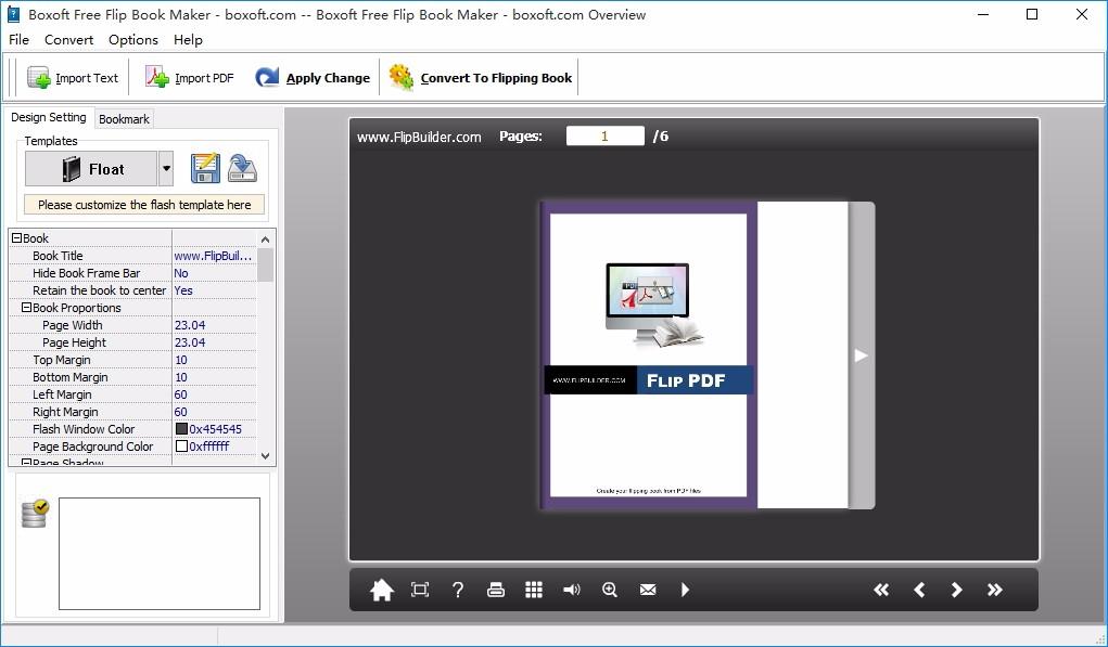 Boxoft Free Flip Book Maker下载,翻页书制作软件,翻页书制作