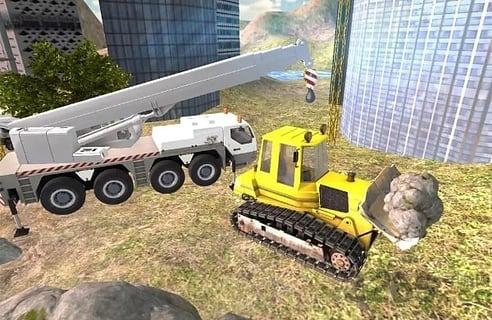 工程起重机3d手机版下载,工程起重机3d,起重机游戏,建筑游戏