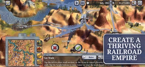 席德梅尔的铁路手机版(Sid Meier’s Railroads!)下载,席德梅尔的铁路,铁路游戏,模拟游戏