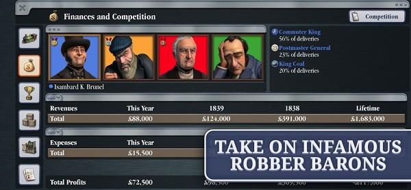 席德梅尔的铁路手机版(Sid Meier’s Railroads!)下载,席德梅尔的铁路,铁路游戏,模拟游戏